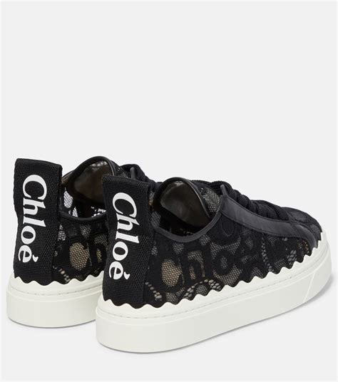 chloe sommerschuhe|chloe lace sneakers.